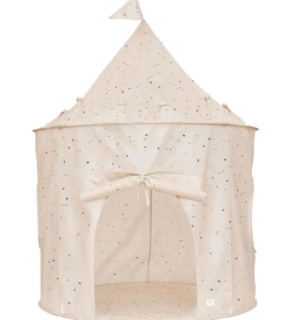 3 Sprouts Legetelt - 100 x 135 cm - Terrazzo/Mandel