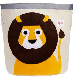 3 Sprouts Opbevaringskurv - 44,5x43 cm - Løve