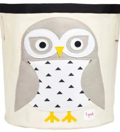 3 Sprouts Opbevaringskurv - 44,5x43 cm - Sneugle