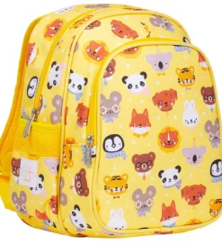 A Little Lovely Company Børnehavetaske m. Termolomme - Animal Fr