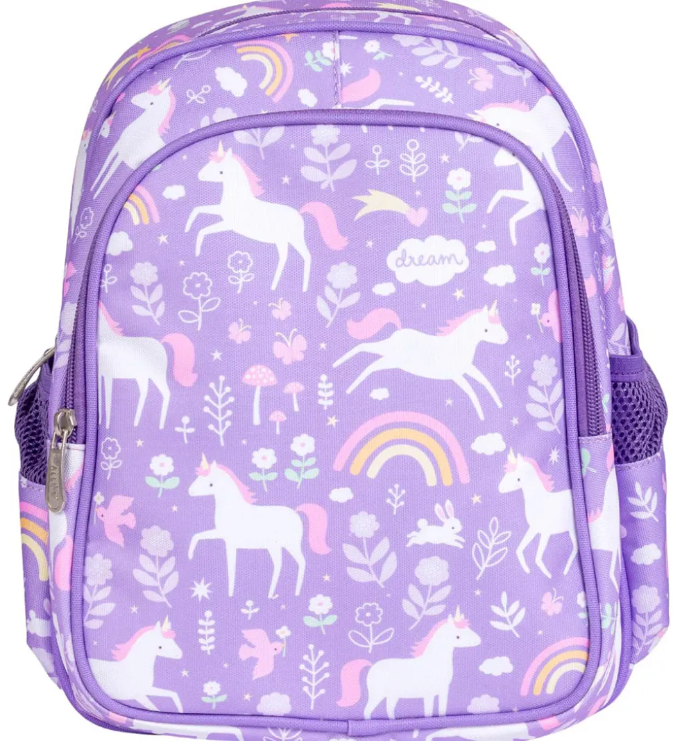A Little Lovely Company Børnehavetaske m. Termolomme - Unicorn D
