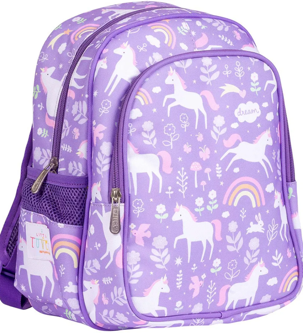 A Little Lovely Company Børnehavetaske m. Termolomme - Unicorn D