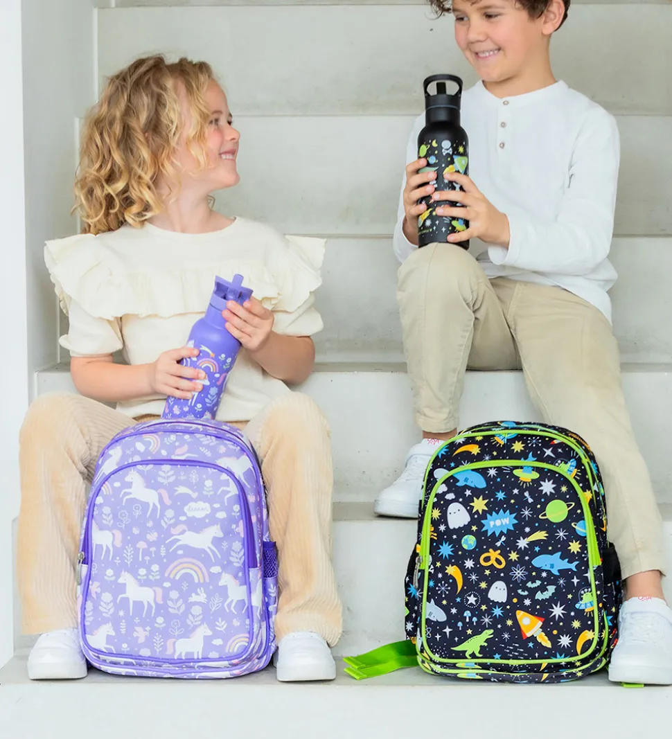 A Little Lovely Company Børnehavetaske m. Termolomme - Unicorn D