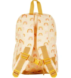 A Little Lovely Company Børnehavetaske - Rainbows - Gul