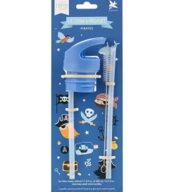 A Little Lovely Company Drikkedunksæt - Låg/Sugerør/Børste