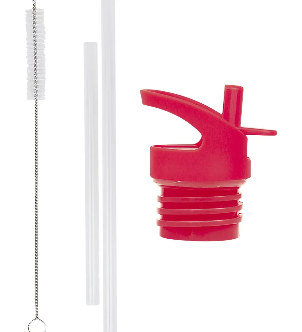 A Little Lovely Company Drikkedunksæt - Låg/Sugerør/Børste