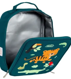 A Little Lovely Company Køletaske - Petroleum m. Jungle