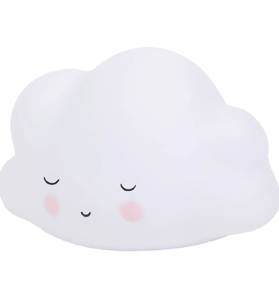 A Little Lovely Company Natlampe - 9x16x5,5 cm - Sleeping Cloud