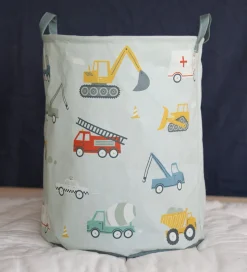 A Little Lovely Company Opbevaringskurv - 40x50 cm - Vehicles