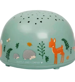 A Little Lovely Company Projektørlampe - 14x9 cm - Forest Fri