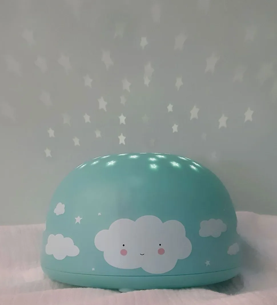 A Little Lovely Company Projektørlampe - 14x9 - Cloud