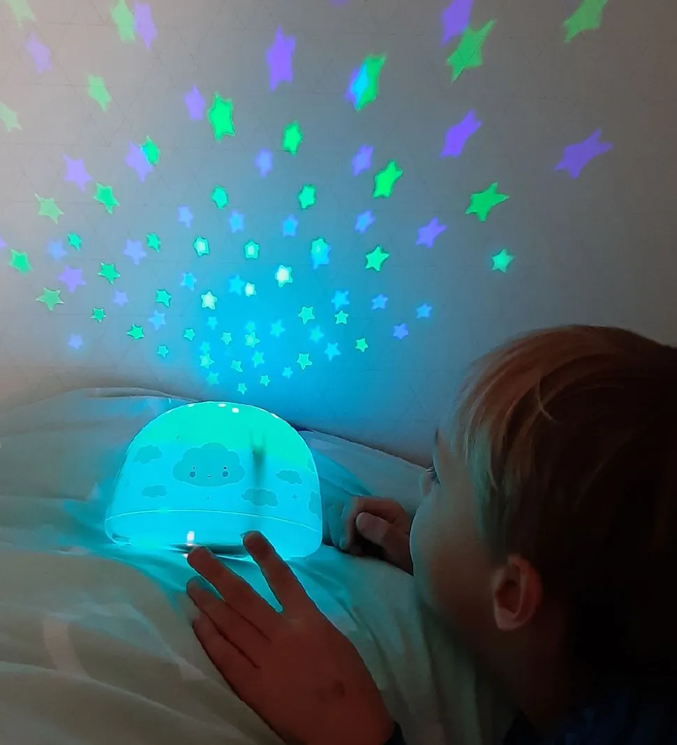 A Little Lovely Company Projektørlampe - 14x9 - Cloud