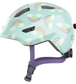 Abus Cykelhjelm - Smiley 3.0 Led - Blue Rainbow