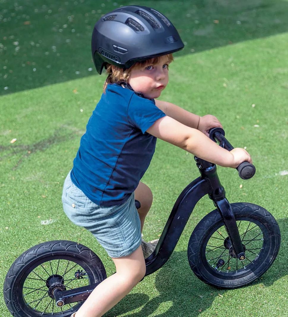 Abus Cykelhjelm - Smiley 3.0 Ace Led - Velvet Black