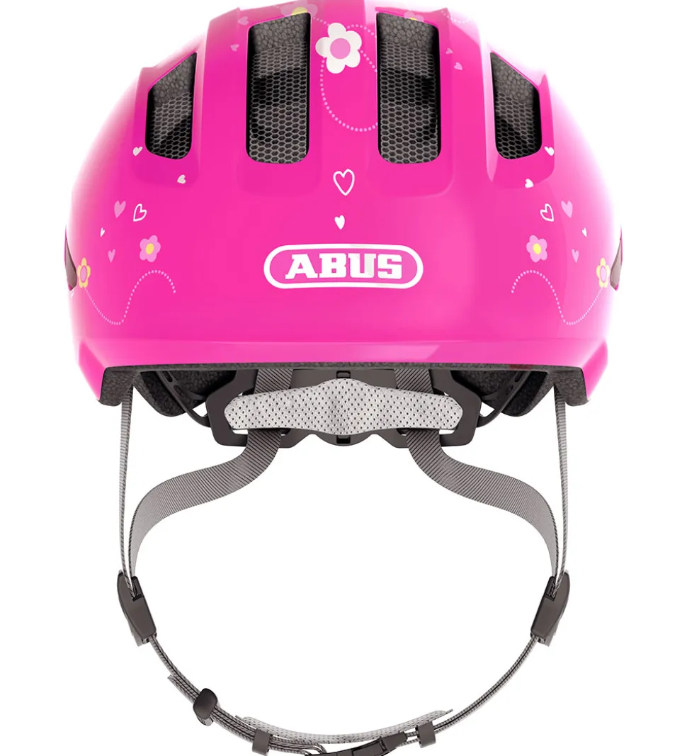 Abus Cykelhjelm - Smiley 3.0 - Pink Butterfly