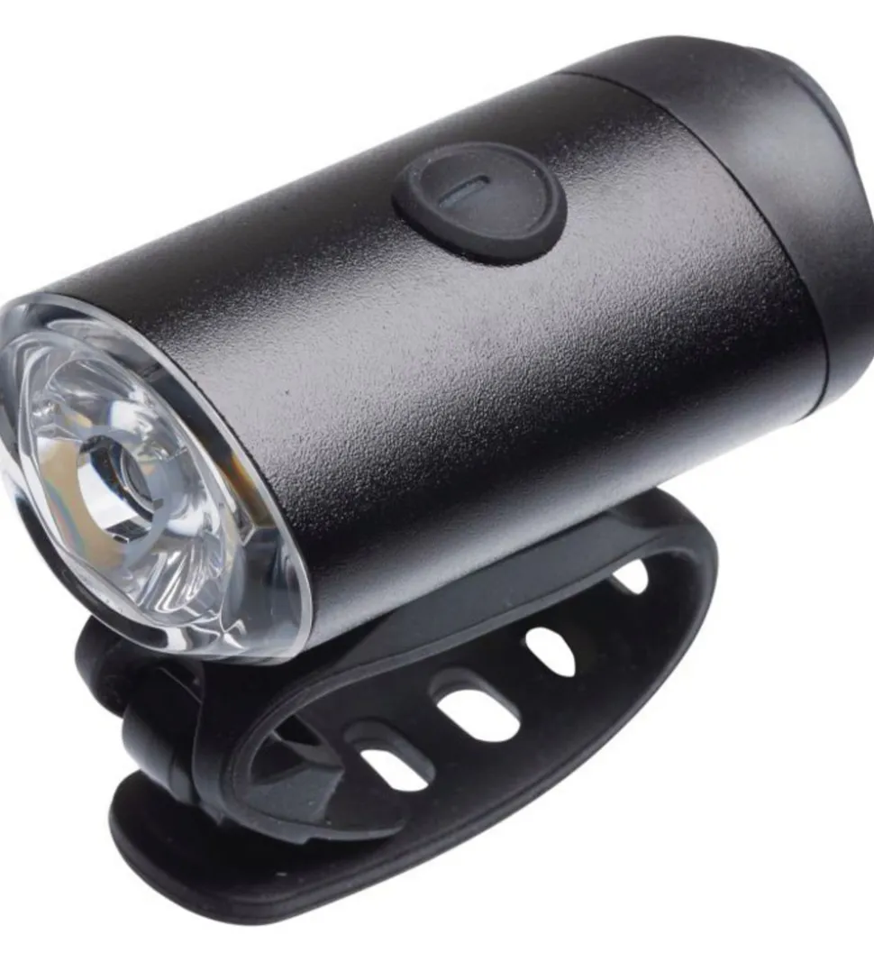 Abus Forlygte - Libra Genopladelig - Sort