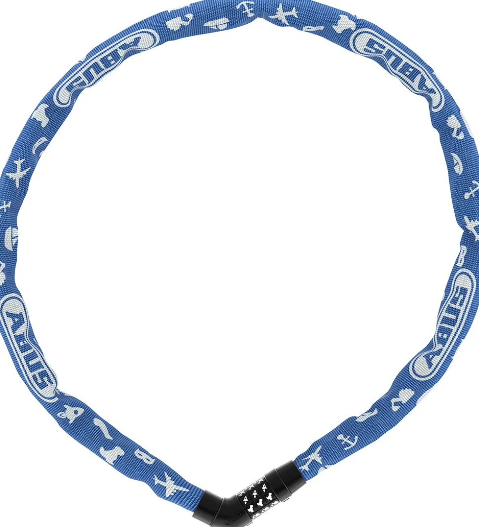 Abus Kædelås - 4804C Symbols - 75 cm - Blå