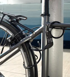 Abus Spirallås Star 4508C - 150 cm - Sort