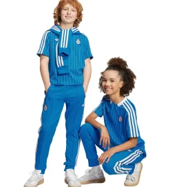 adidas Originals Bukser - Real Madrid - Blue Bird/Hvid