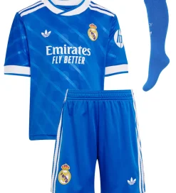 Adidas Originals Fodboldtrøje - Real 3 Mini - BLUBIR