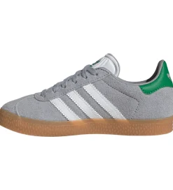 adidas Originals Sko - Gazelle C - HALSIL/FTWWHT/GREEN