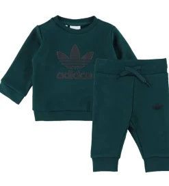 adidas Originals Sweatsæt - Crew - Aurivy/Black