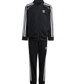 adidas Originals Træningssæt - Sort m. Hvid