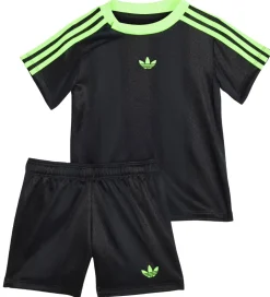 adidas Originals T-shirt/Short - Sort/Signal Green