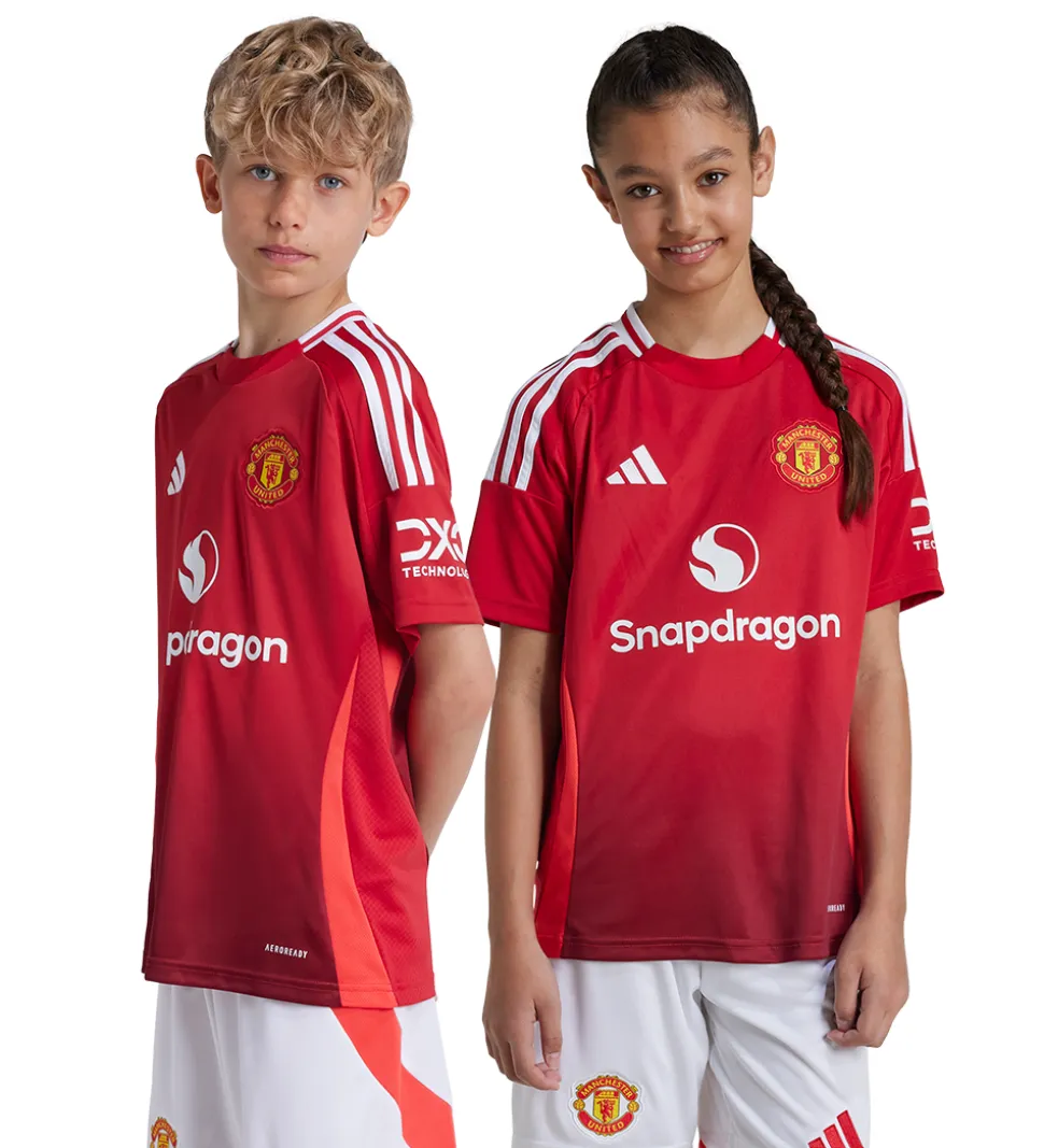 adidas Performance Fodboldtrøje - MUFC - Rød/Hvid