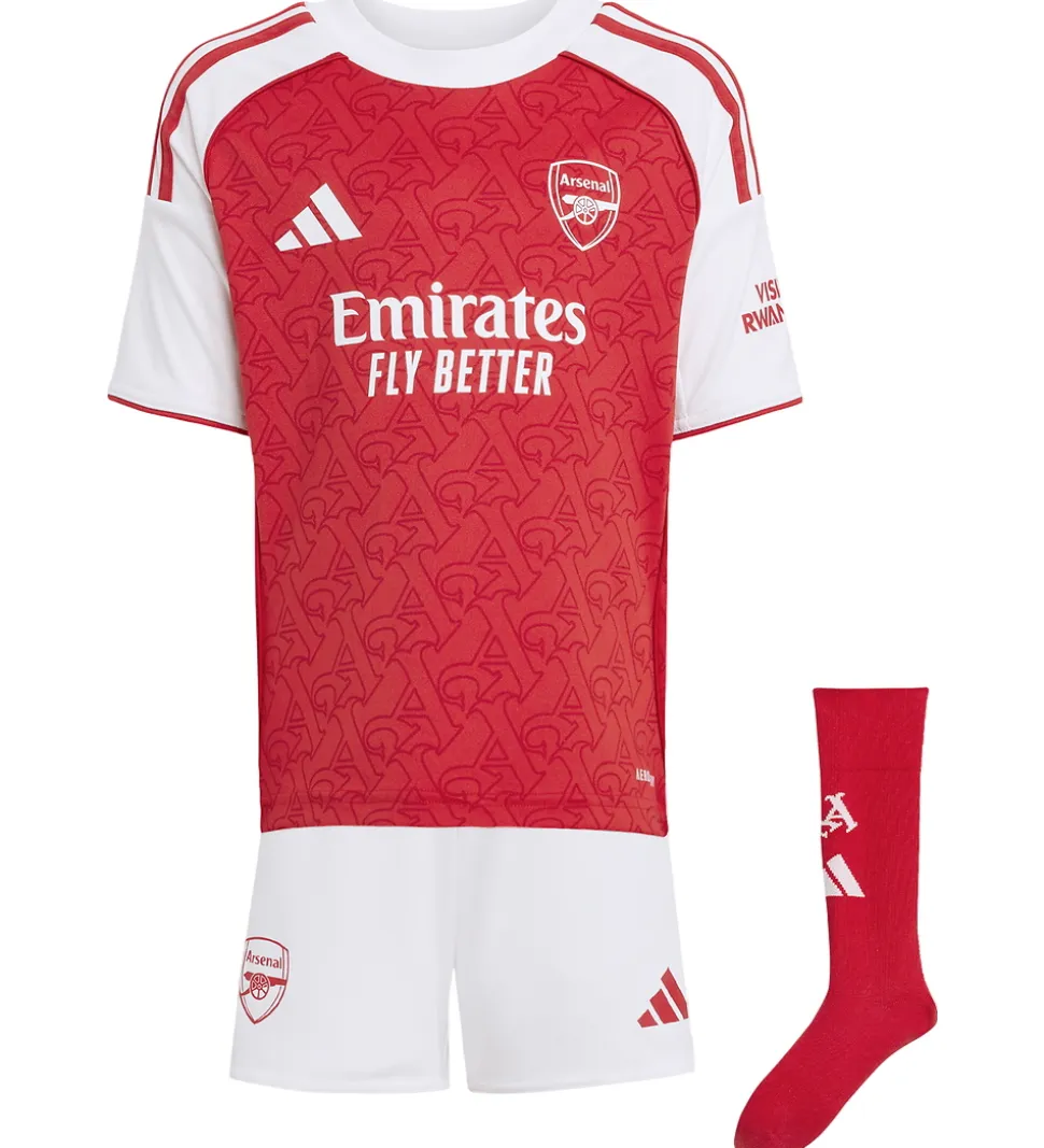 adidas Performance Fodboldsæt - AFC H MINI - Rød/Hvid