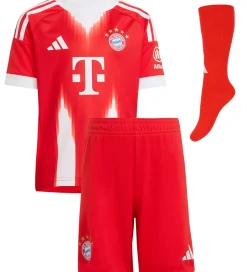 adidas Performance Fodboldsæt - FC Bayern - Rød m. Logo