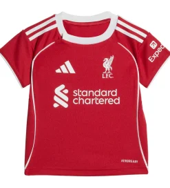 adidas Performance Fodboldsæt - Liverpool 25/26 Hjemmebane - Str