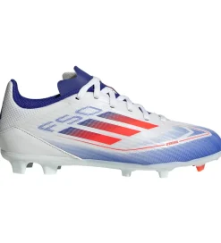 adidas Performance Fodboldstøvler - F50 League FG/MG J - Hvid/Bl