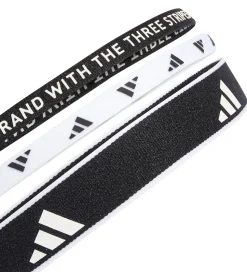adidas Performance Hårbånd - 3-pak - Sort/Hvid