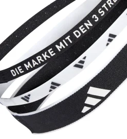 adidas Performance Hårbånd - 3-pak - Sort/Hvid