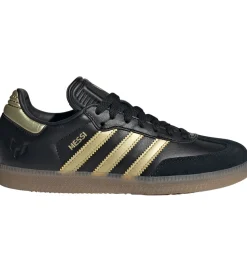 adidas Performance Sko - SAMBA MESSI J - CBLACK/GOLDMT/GUM4