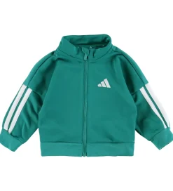 adidas Performance Træningssæt - 205 - Pure Teal/Hvid