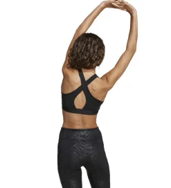 adidas Performance Træningstop - Sort m. Hvid