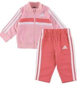 adidas Performance Træningssæt - I 3S Tib TS - Trupnk/White/Pnkf