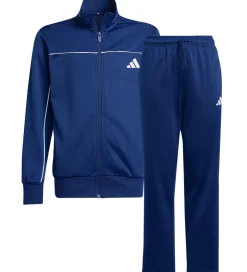 adidas Performance Træningssæt - J CP TR TS - DKBLUE/WHITE
