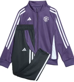 adidas Performance Træningssæt - MUFC TK SUIT I - Aurplu/Sort