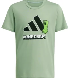 adidas Performance T-shirt - J Minecraft TR - SILGRN