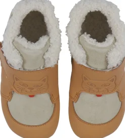 Affenzahn Hjemmesko m. For - Noos - Leather - Growy Cat - Brown