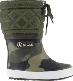 Aigle Termostøvler - Giboulee - Camou Kaki