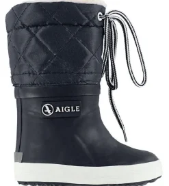 Aigle Termostøvler - Giboulee - Marineblå