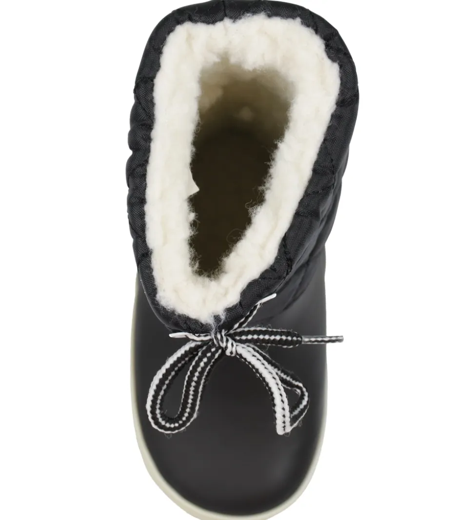 Aigle Termostøvler - Giboulee 2 - Sort m. Hvid