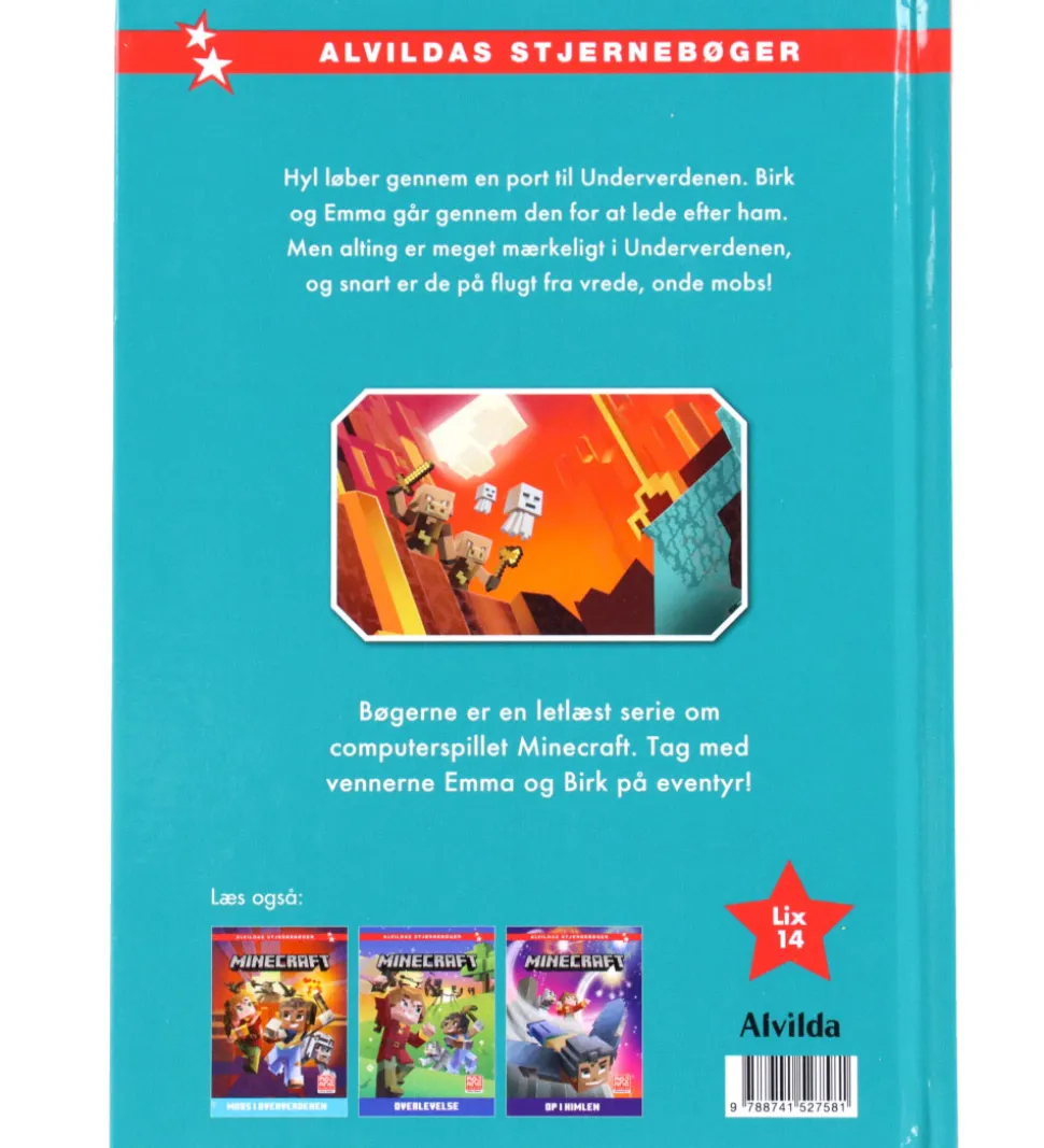 Alvilda Bog - Minecraft - Flugten Fra Underverdenen - DA