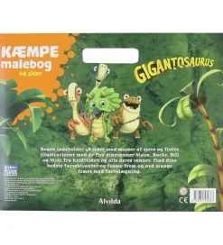 Alvilda Malebog - 48 Sider - Gigantosaurus