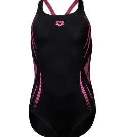 Arena Badedragt - Poseidonia - Sort/Pink