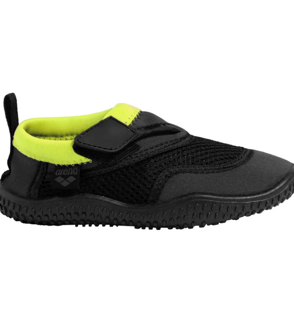 Arena Badesko - Koksgrå/Limegrøn